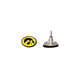 Fan Frenzy Gifts Iowa Hawkeyes Officially Licensed Post Earrings